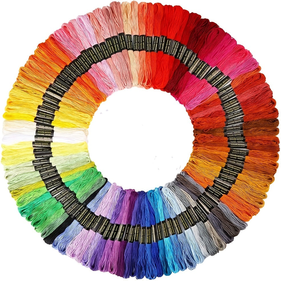 Embroidery Floss Friendship Bracelets String + Bobbins