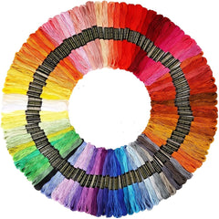 Embroidery Floss Friendship Bracelets String + Bobbins