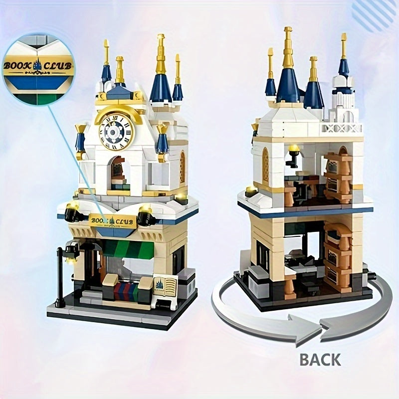 City Scene Street View Mini Building Model Creative Ornaments