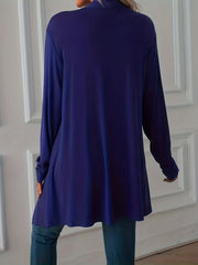 Open Front Cardigan Long Sleeve Lightweight