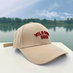 Letter Embroidery Vintage Baseball Cap Unisex Sun Hat