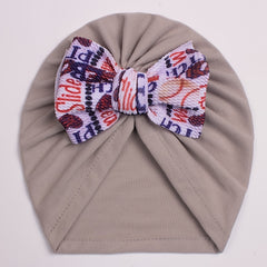 Candy Printed Bow Baby Headscarf for Baby