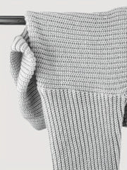 Casual Sweater Women's High Neck Jumper