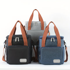 Cooler Bag Large Capacity Insulated Bento Bag for Office Worker Outdoor Picnic