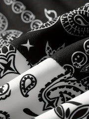 Men's Paisley Beach Shorts Breathable Swim Trunks for Summer