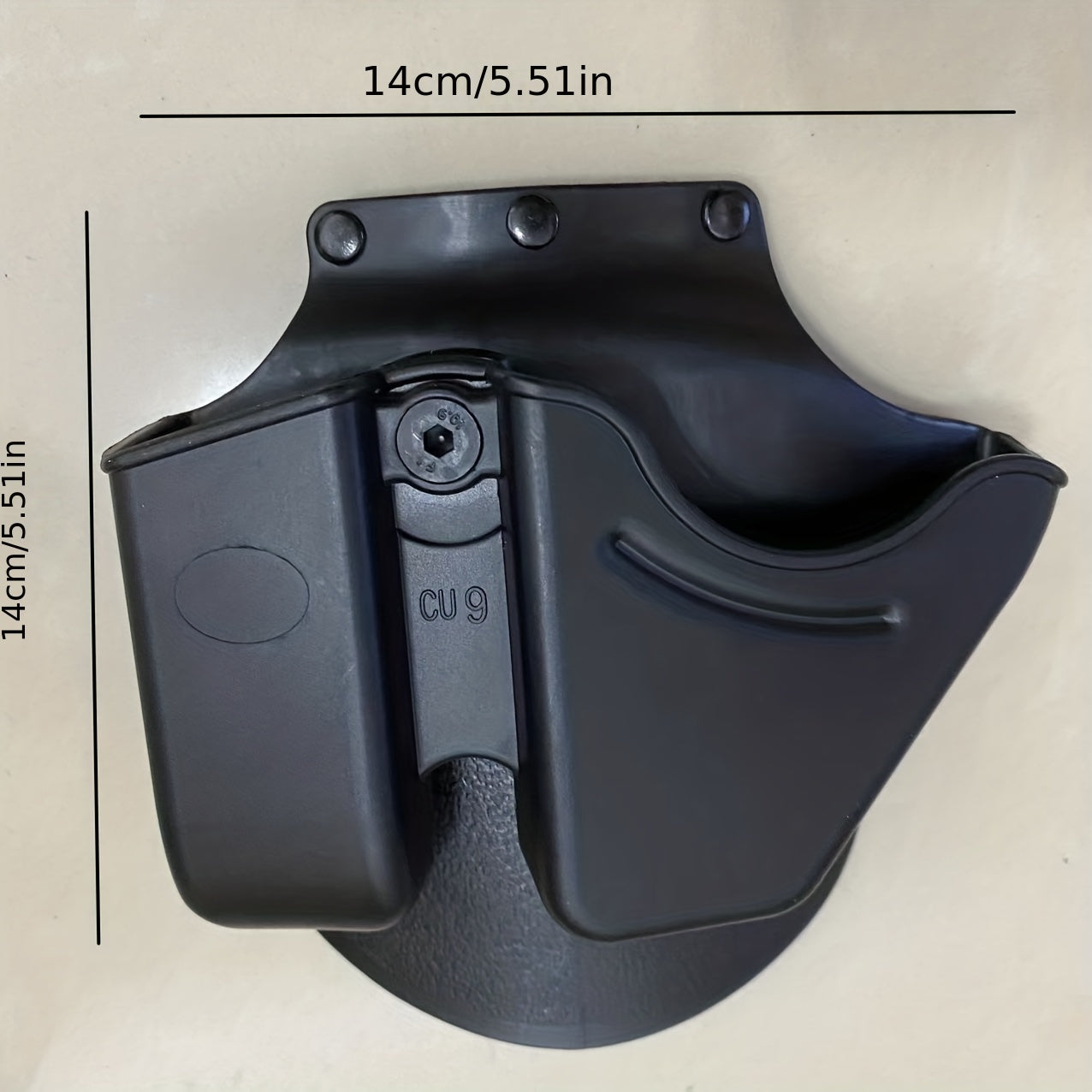 Quick Release Cuff Case Handcuff Holder with Magazine Pouch