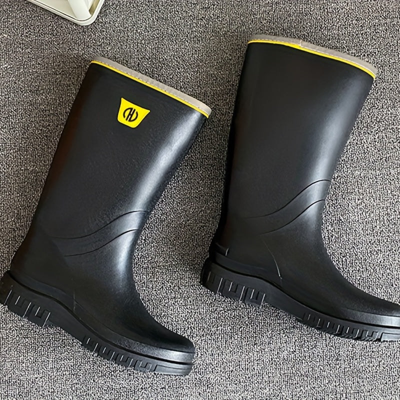 Women's Knee High Rain Boots Waterproof Outdoor Antiskid Water Shoes