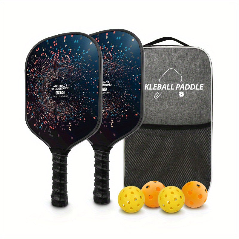 Haitime Pickleball Paddles Set of 2 with Carrying Bag