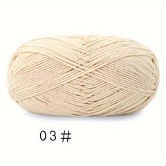 Crochet Thread & Yarn Ball for DIY Projects - Sweaters, Scarves, Handicrafts