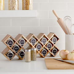 Chalkboard Spice Jar Labels Set - Kitchen Organization and Storage