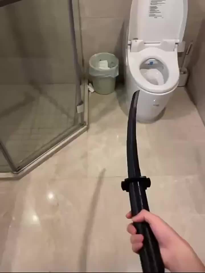 3D Printed Telescopic Sword Toy, Foldable Decompression Samurai Sword