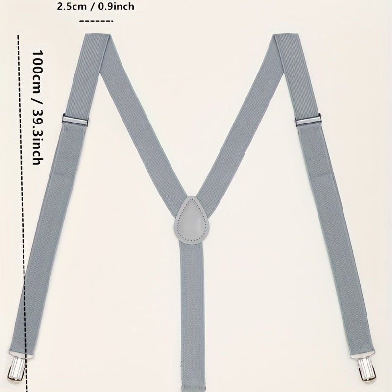 Men's Casual Elastic Suspenders Shoulder Strap