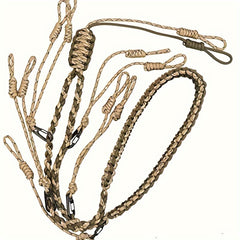 Nylon Duck Call Lanyard with 11 Whistle Hanging Ropes
