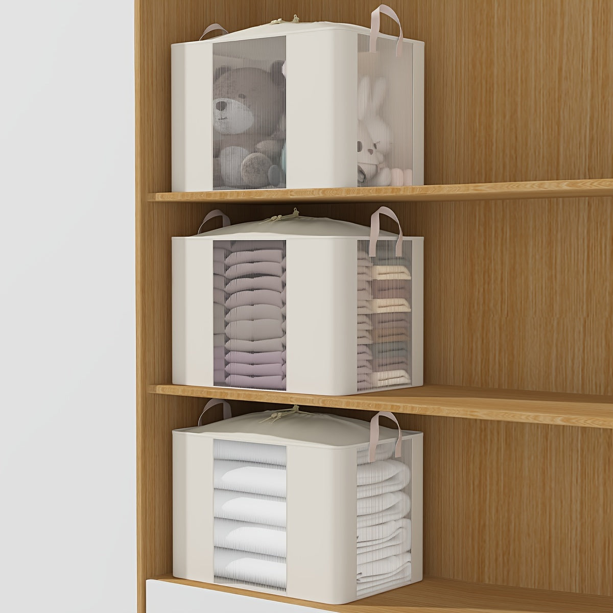 Large Capacity Waterproof Storage Bag with Partition