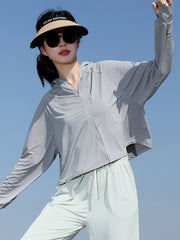 Women's UV Protection Shawl Hooded Clothing for Outdoor Activities