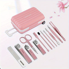 12pcs Nail Clippers Fingernail & Toenail Cutter Scissor Manicure Tool