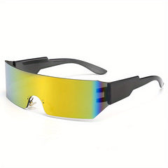 Cyberpunk Futuristic Sunglasses For Men UV Protection Sunglasses