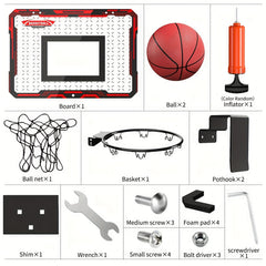 Kids Indoor Basketball Hoop Mini Hoop with 2 Balls