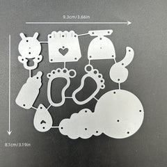 Children's Toy Mold DIY Metal Embossing Scrapbooking Cutting Mold