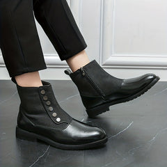 Men's Slip On Chelsea Boots Wear resistant Non Slip Boots