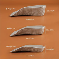 2pcs 1.5 3.0 59.1 38in Invisible Height Increase Insoles
