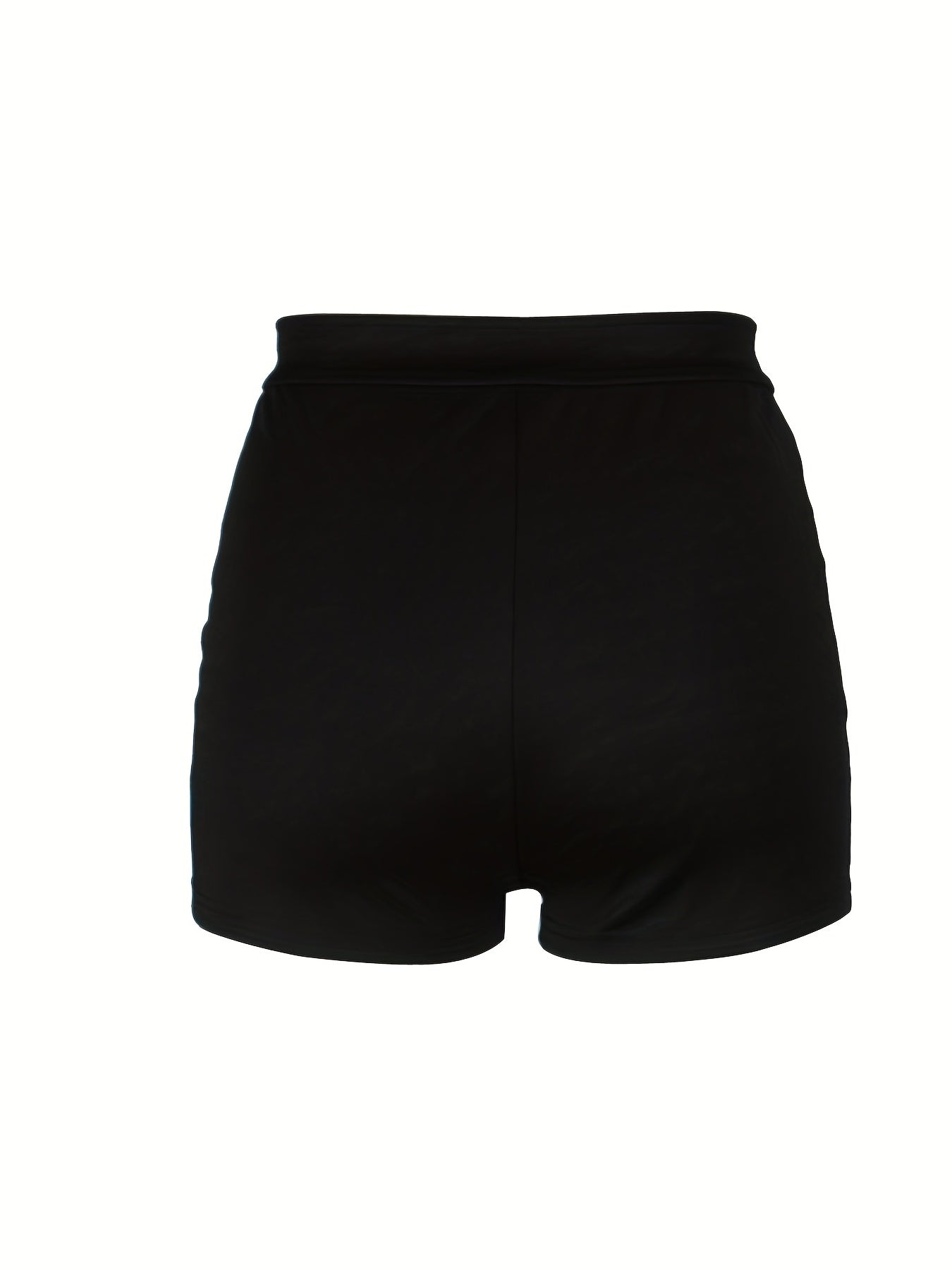 Solid Button Front Shorts Sexy Shorts For Spring & Summer