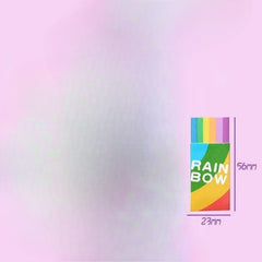Rainbow Erasers with Handle Heavy Duty No Residue Eraser for Drawing Coloring