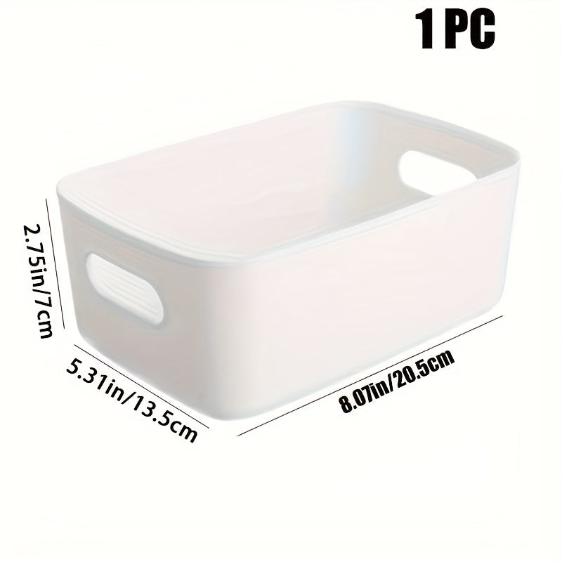 Plastic Storage Box for Snacks and Jewelry Organization