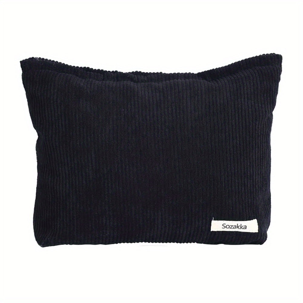 Canvas Makeup Bag Large Capacity Travel Toiletry Organizer