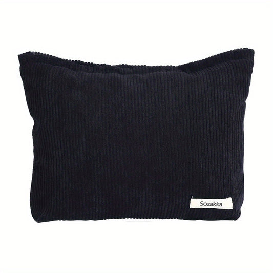 Canvas Makeup Bag Large Capacity Travel Toiletry Organizer