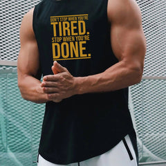 Men's Quick Dry Sleeveless Shirt for Workout