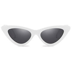 Vintage Cat Eye Sunglasses Small Triangle Ladies Leopard Female