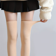 Plush Lined Over The Knee Socks x2