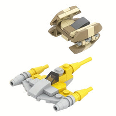 Naboo N1 & Vulture Fighter Block Set DIY Toy Gift for Movie Fans