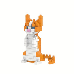 Feline Friends Building Blocks Set for Kids Ages 6