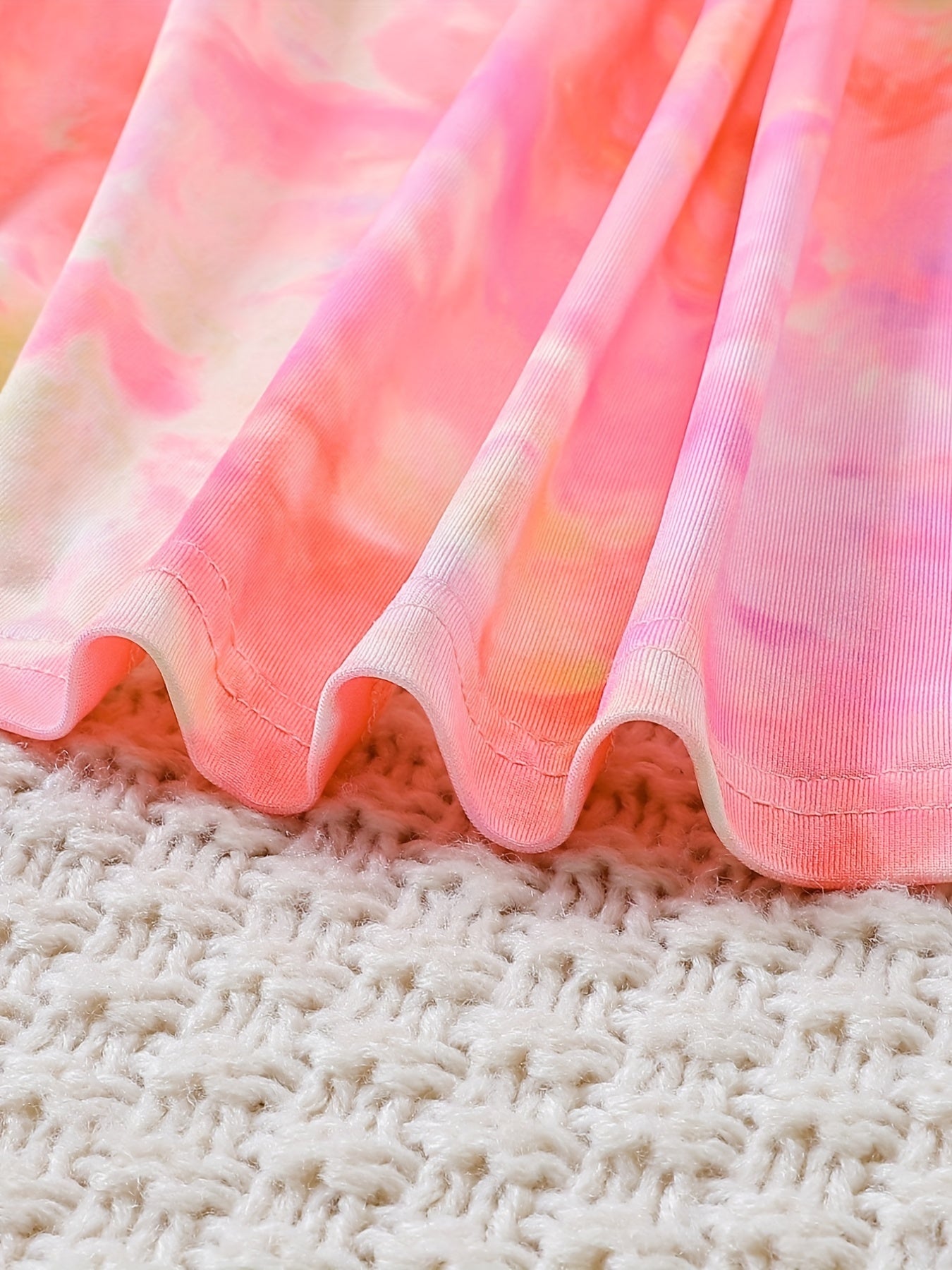 Toddler Girls Sleeveless Unicorn Dress for Beach Party