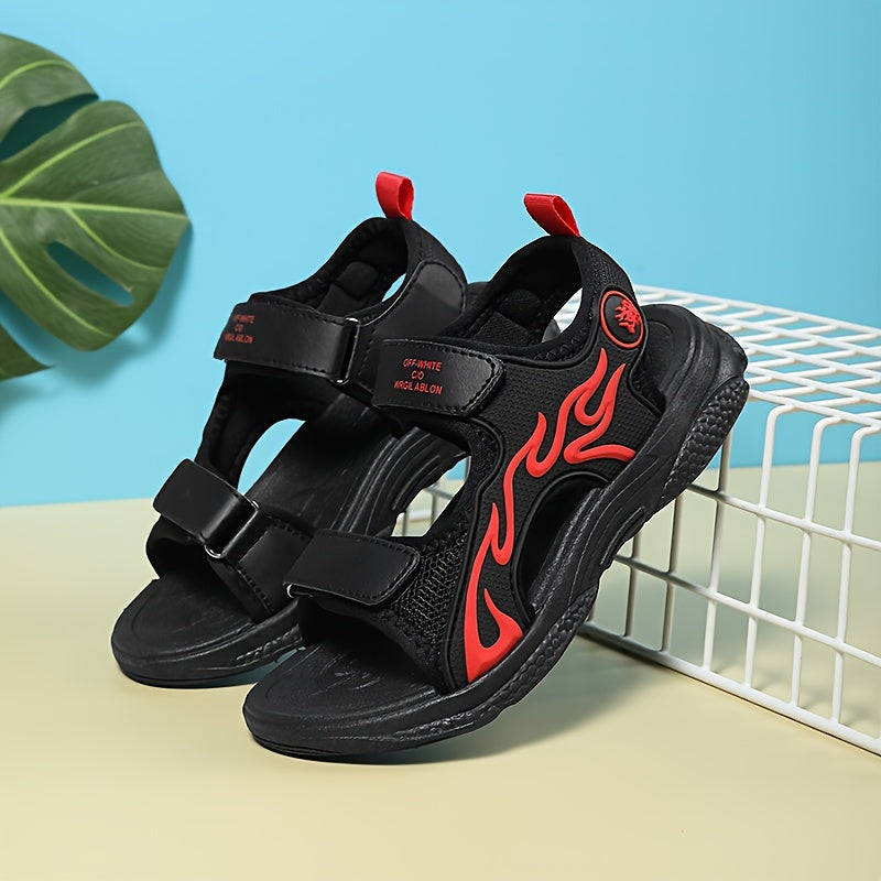 Boys' Open Toe Sandals Breathable Lightweight Non-Slip Sandals