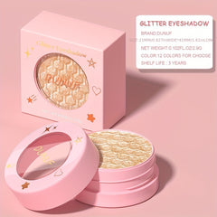 12-Color Potato Mud Eyeshadow Cream Natural Matte Metallic Texture