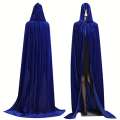 Vampires Hooded Cloak Red Dracula Cap Horror Cosplay