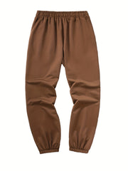 Rose Pattern Joggers Men's Casual Loose Fit Pants for All Seasons