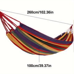 Portable Hanging Garden Canvas Hammock Swing Chair