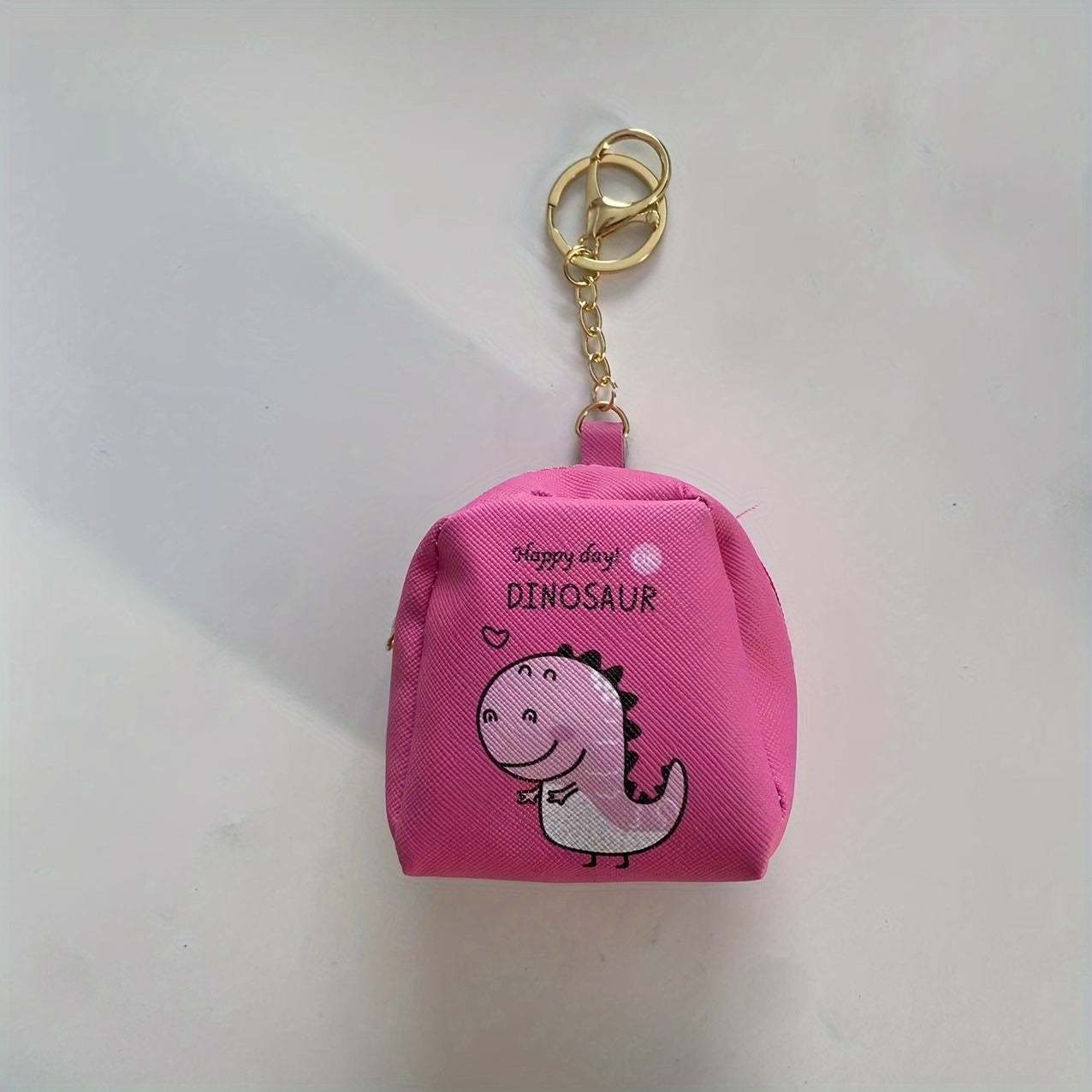 Small Dinosaur Coin Purse Portable Storage Bag for Outdoor Travel