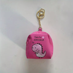 Small Dinosaur Coin Purse Portable Storage Bag for Outdoor Travel
