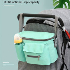 Baby Stroller Hanging Bag Multifunctional Mommy Bag Waterproof Storage Bag