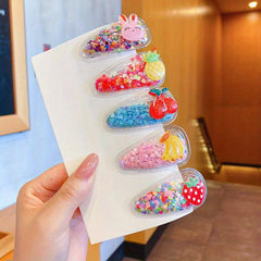 Cute Animal & Flower Hair Clips for Summer Decor