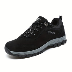 Men's Plus Size Lace-Up Hiking Shoes Anti-Skid for Winter & Autumn