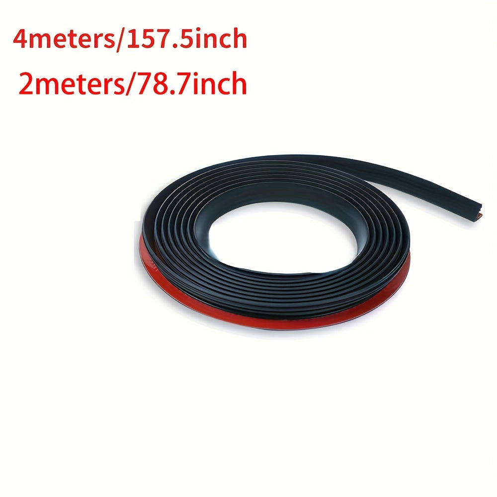 Car Window Seal Strip Auto Rubber Side Window Filler V Shape Sealing Strips