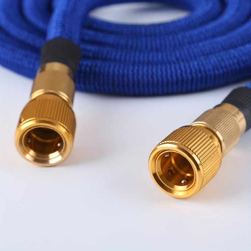 Retractable Garden Hose Water Gun Bottle