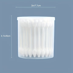 56pcs Baby Cotton Swab Paper Stick Round Big Head Gourd Head Cotton Swab