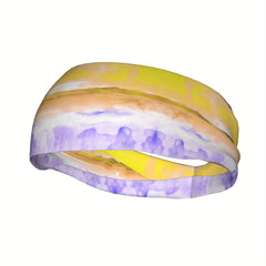 Vibrant Tie Dye Headband for Sports & Casual Outfits